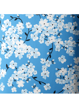 Cloud 9 Fabrics Cloud9 Laminated Coated Cotton Cherry Blossoms