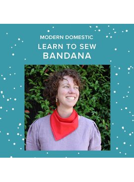 Colleen Connolly Monday, September 21st, 5:30pm-8:30pm - Learn to Sew: Bandana with Decorative Stitching