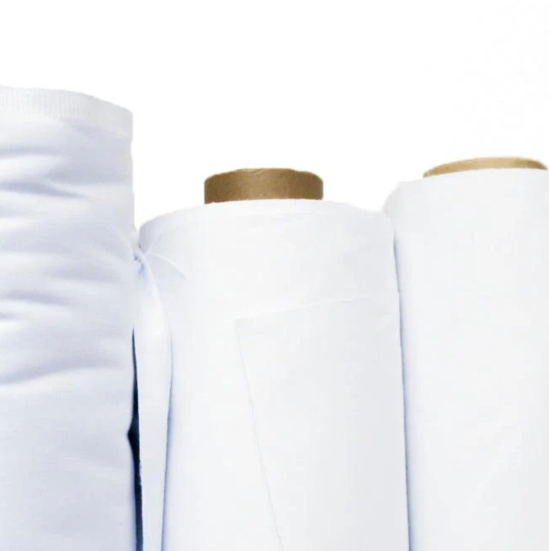 Blackout Drapery Lining Fabric Ivory 54"