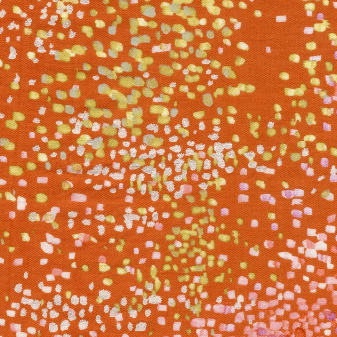 Nani Iro Nani Iro Naomi Ito Water Fall Orange