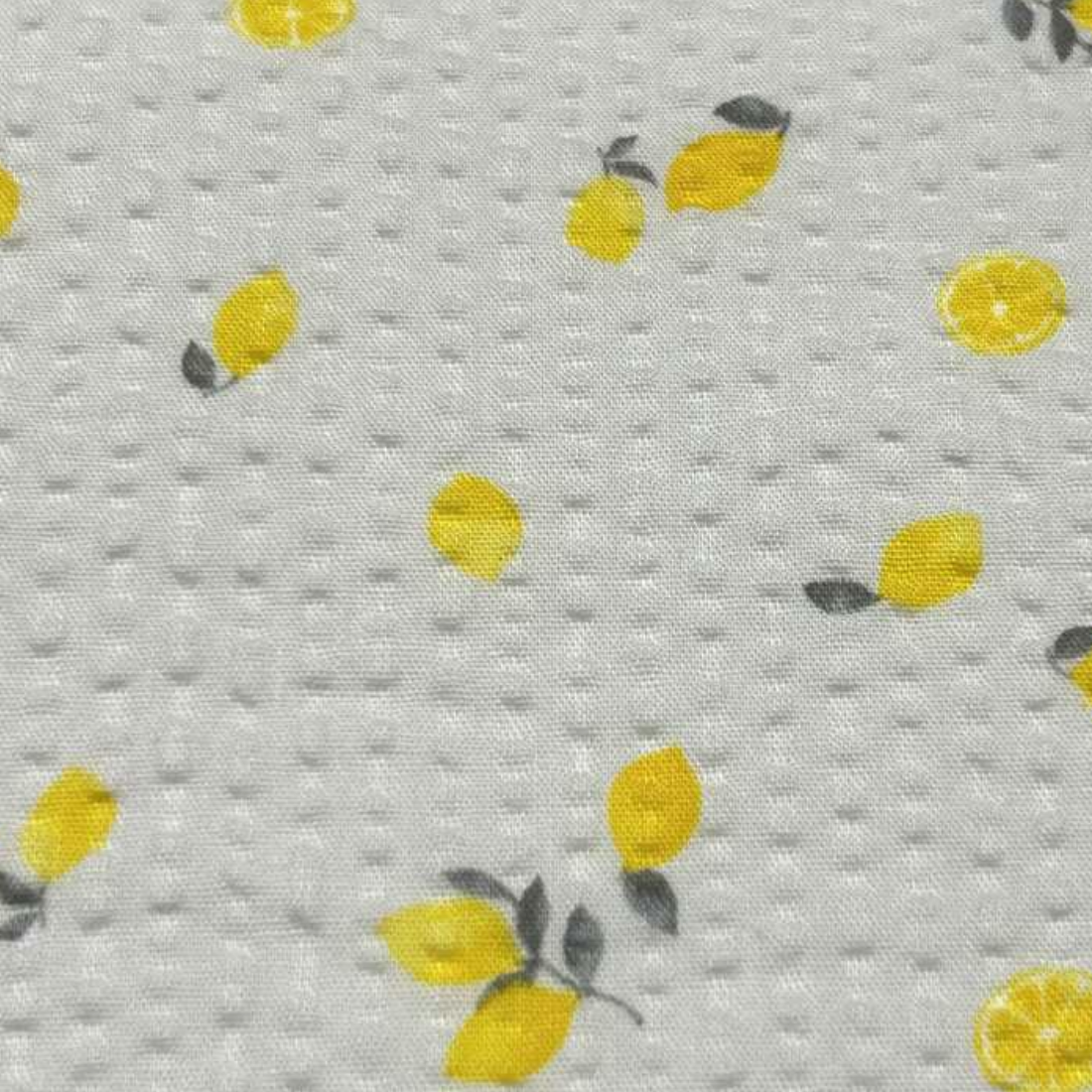 Nani Iro Cosmo Ripple Petit Poplin Lemon
