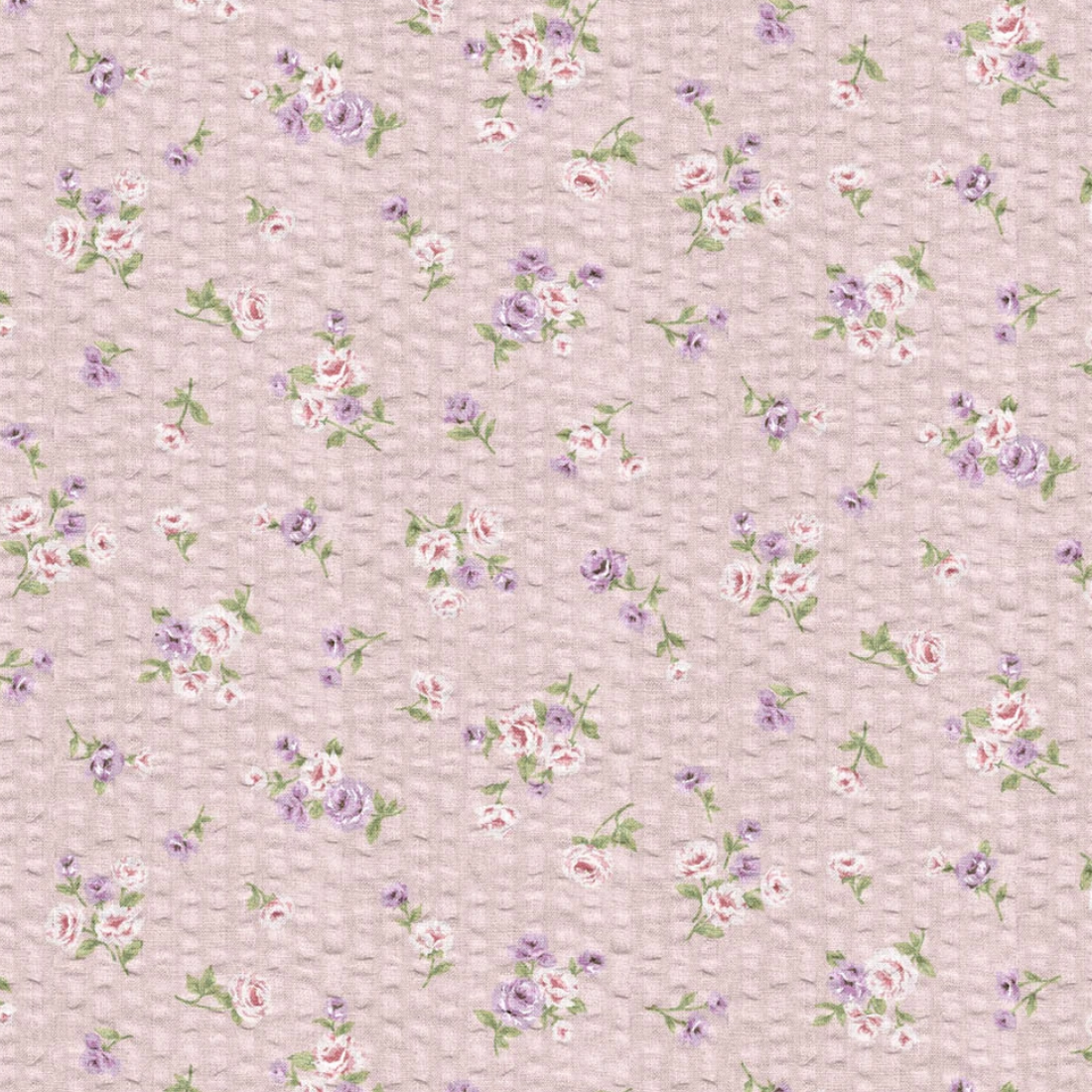 Nani Iro Cosmo Ripple Petit Poplin Floral Pink