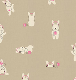 Ruby Star Society Lofi Linens by Rashida Coleman Hale for Ruby Star Rabbeats Khaki