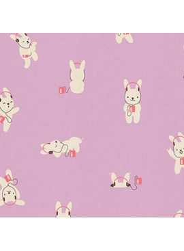 Ruby Star Society Lofi Linens by Rashida Coleman Hale for Ruby Star Rabbeats Wisteria