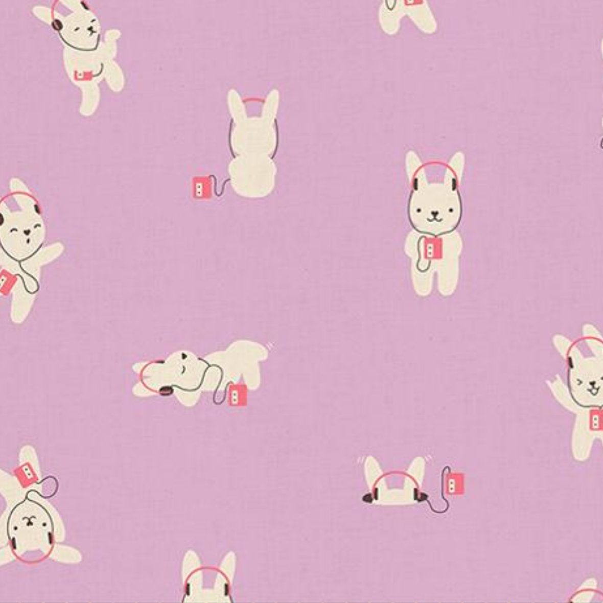 Ruby Star Society LoFi Linens Rabbeats Wisteria