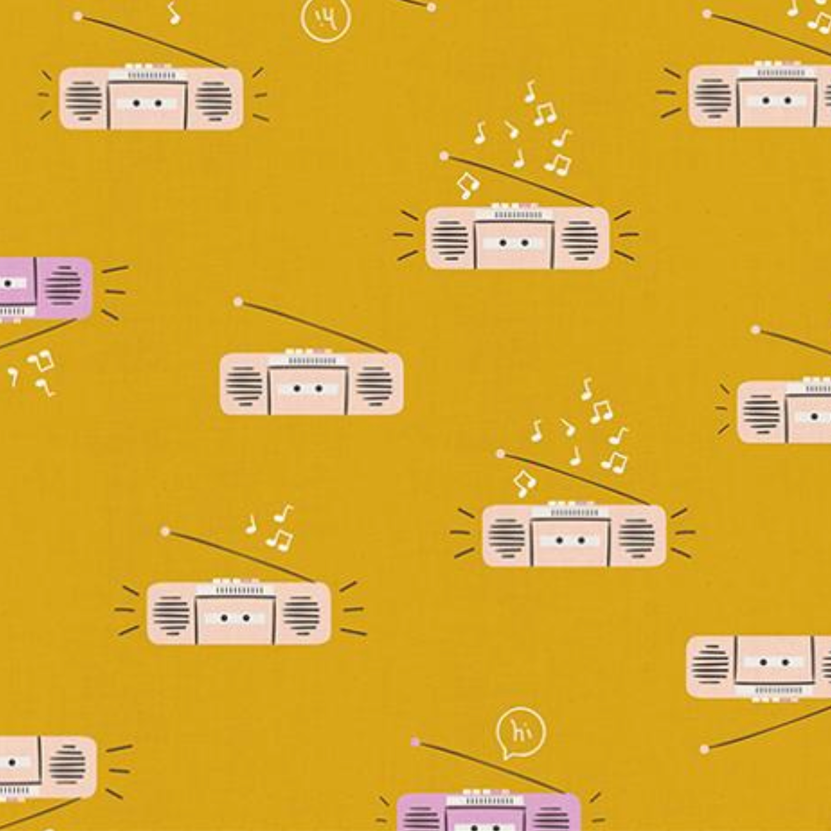 Ruby Star Society LoFi Linens Boom Box Cactus