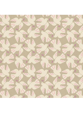 Ruby Star Society Lofi Linens by Rashida Coleman Hale for Ruby Star Flock Yeah Khaki