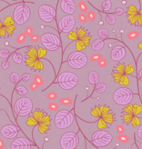 Ruby Star Society Lofi Linens by Rashida Coleman Hale for Ruby Star Caper Floral Lilac