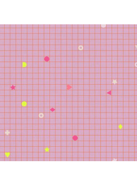 Ruby Star Society Lofi Linens by Rashida Coleman Hale for Ruby Star Power Grid Wisteria