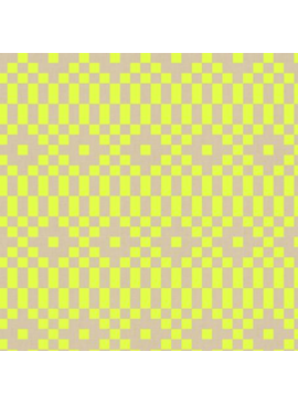 Ruby Star Society Lofi Linens Bitmapped Geometrics Neon Yellow