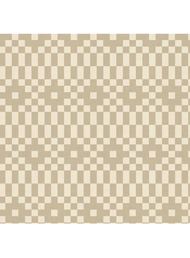 Ruby Star Society Lofi Linens by Rashida Coleman Hale for Ruby Star Bitmapped Geometrics Khaki