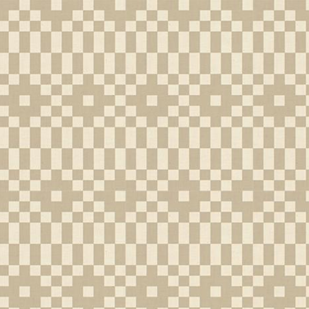 Ruby Star Society Lofi Linens Bitmapped Geometrics Khaki