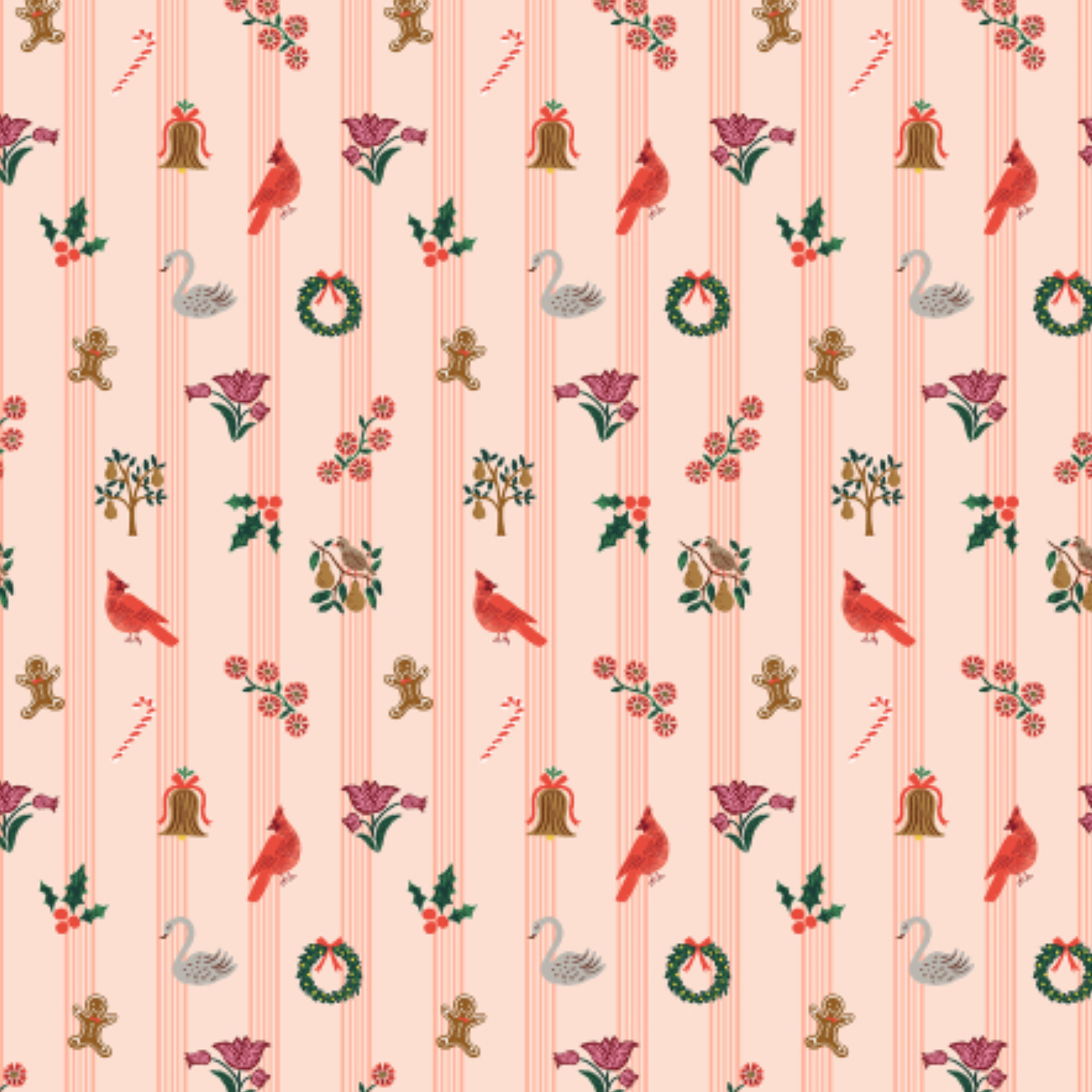 Rifle Paper Co Holiday Classics Yuletide Blush