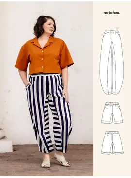 Notches Notches Tiki Pants Pattern