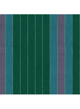 Northcott Anna Maria Parry Silver Lining Ribbons Pine