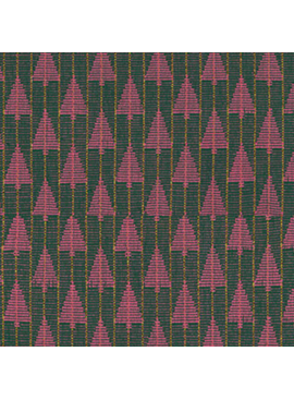 Northcott Anna Maria Parry Silver Lining Tree Farm Preppy