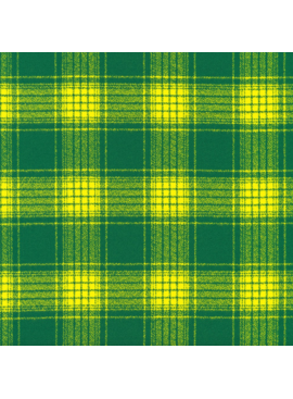 Robert Kaufman Mammoth Flannel Game Day Green