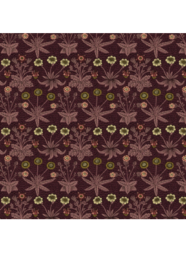 Free Spirit Fabrics Morris & Co Lodden Daisy Fields Madder