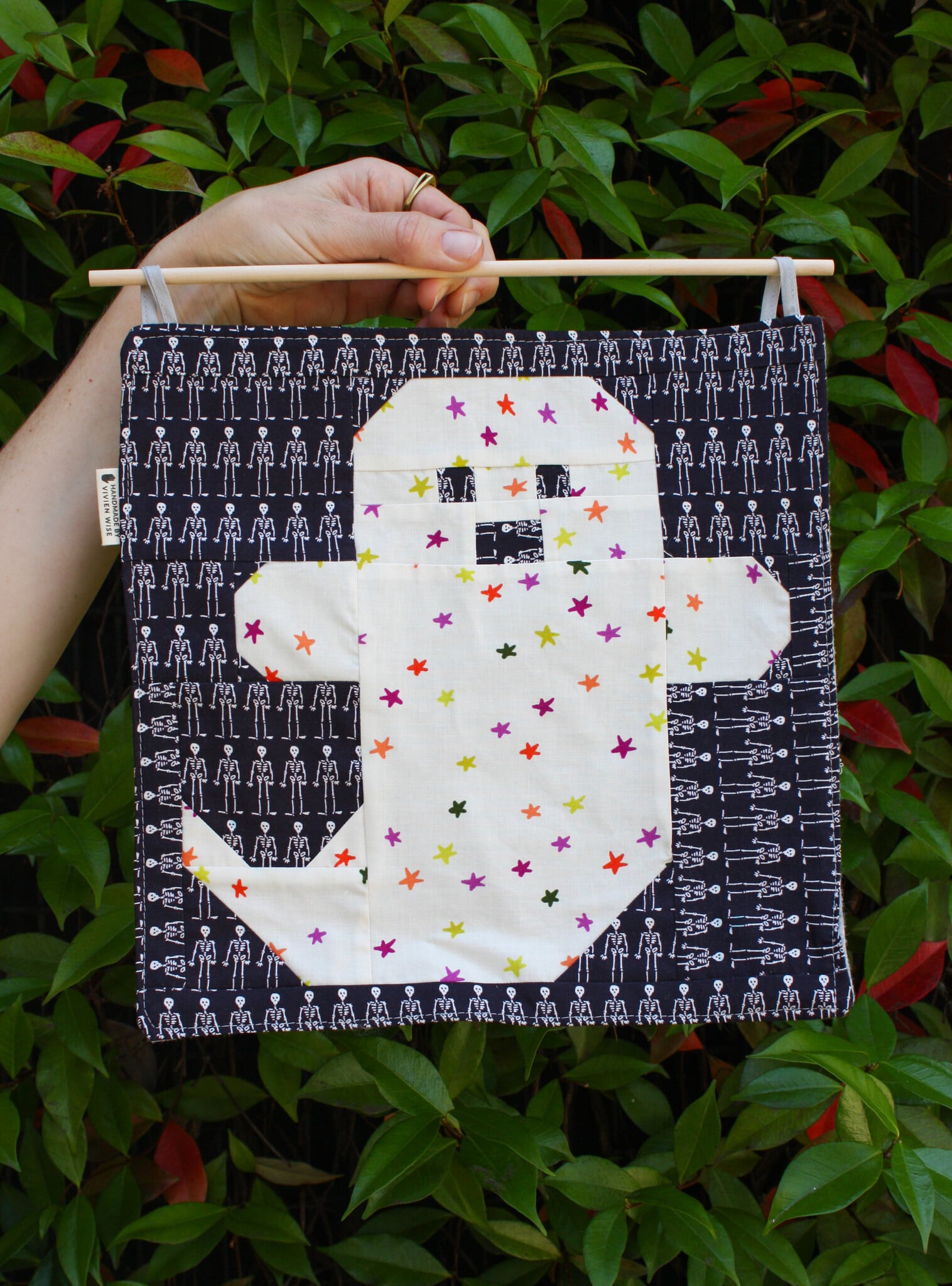 Vivien Wise Beginner: Halloween Ghostie Quilt Block, Tuesday, October 20th, 5pm-8pm