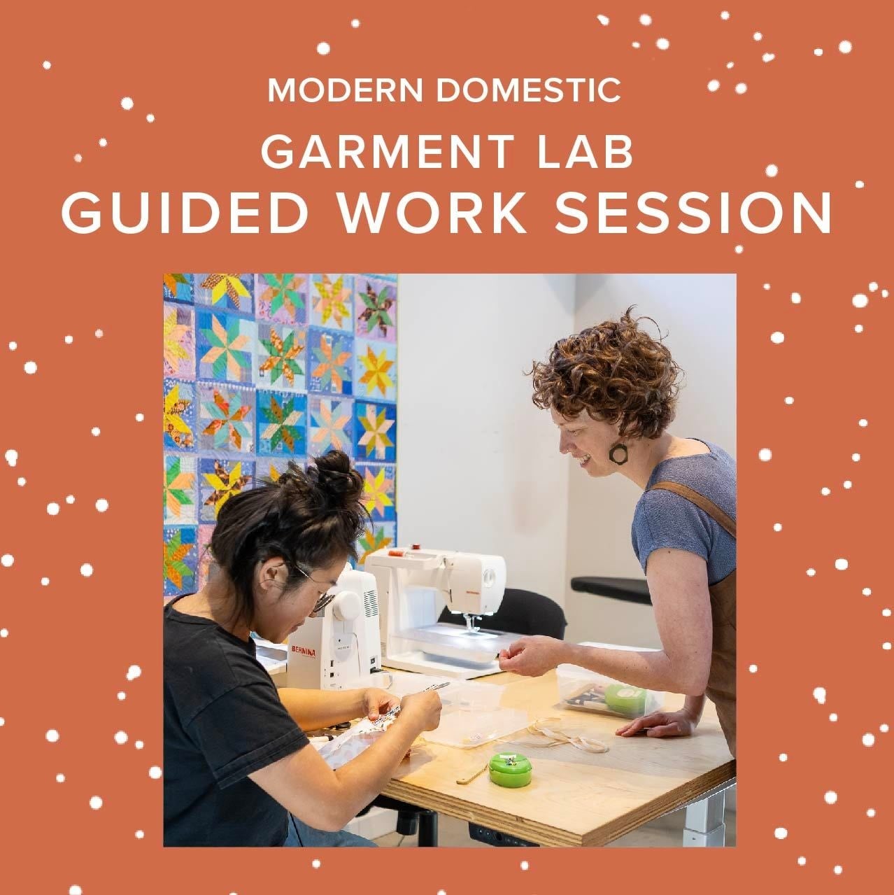 Colleen Connolly Garment Lab: Guided Work Session, Tuesday, October 27th, 6pm-9pm