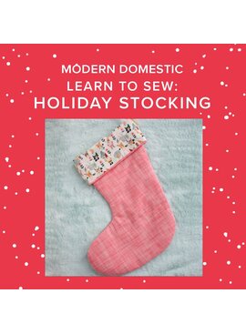 Amy Karol Monday, November 30th, 6pm-9pm - Learn to Sew: Holiday Stocking