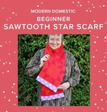 Chloe Costello Beginner: Sawtooth Star Quilted Scarf, Tuesdays, December 1st, 8th, & 15th, 5:30pm-7:30pm