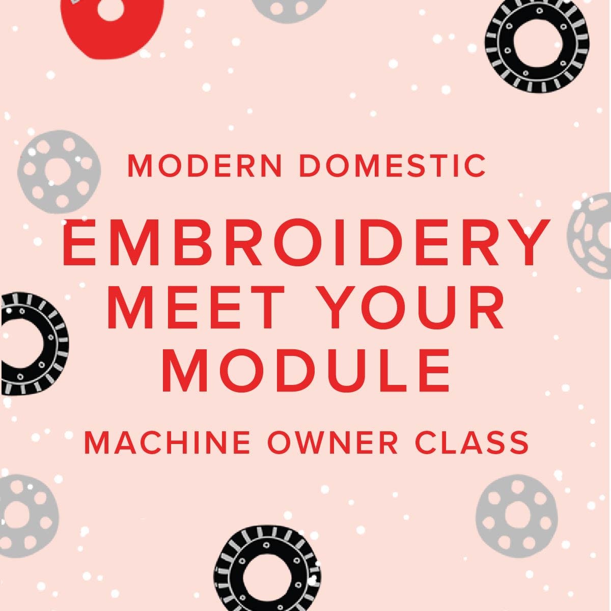 Modern Domestic BERNINA Machine Owner Class: Meet Your Embroidery Module