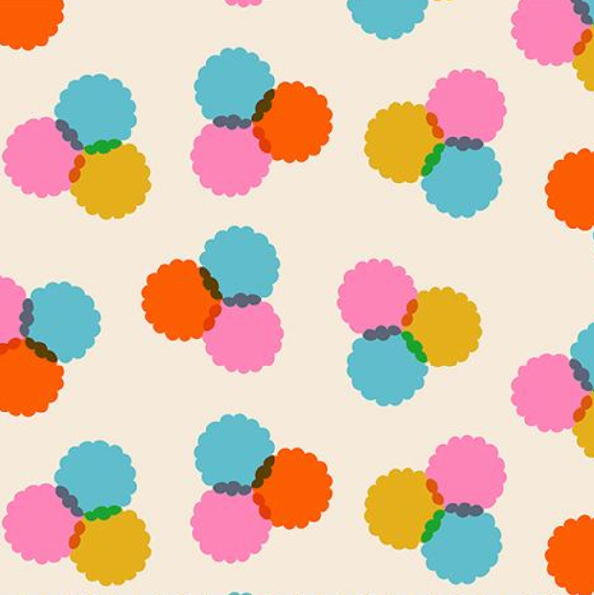 Ruby Star Society Sparkle Mart Puffs Natural