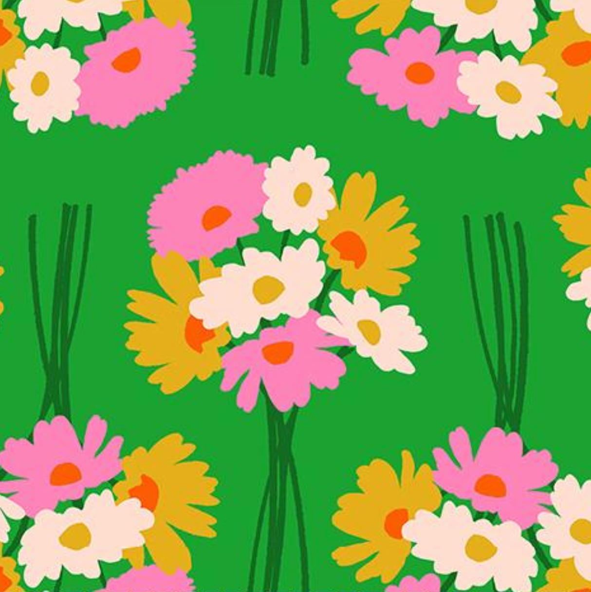Ruby Star Society Sparkle Mart Flower Dept Verdant
