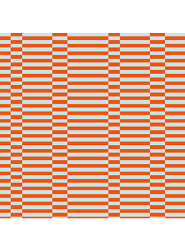 Windham Fabrics Annabel's Blenders Broken Stripe Orange/Sky