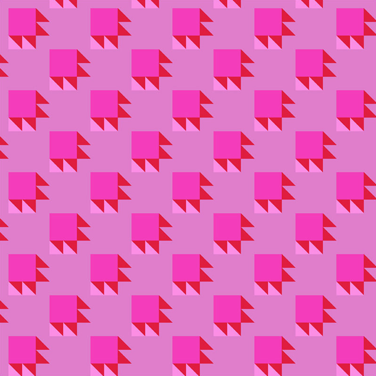 Windham Fabrics Annabel's Blenders Bear Paw Cool Pink