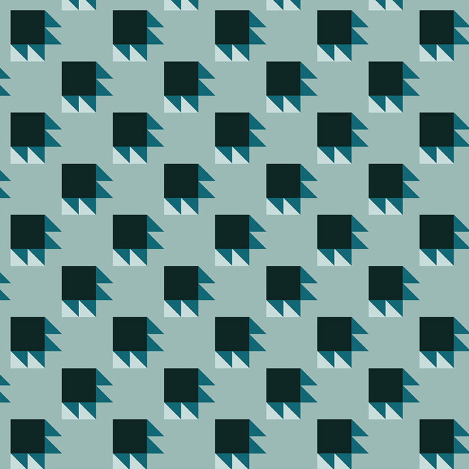 Windham Fabrics Annabel's Blenders Bear Paw Mint Ash
