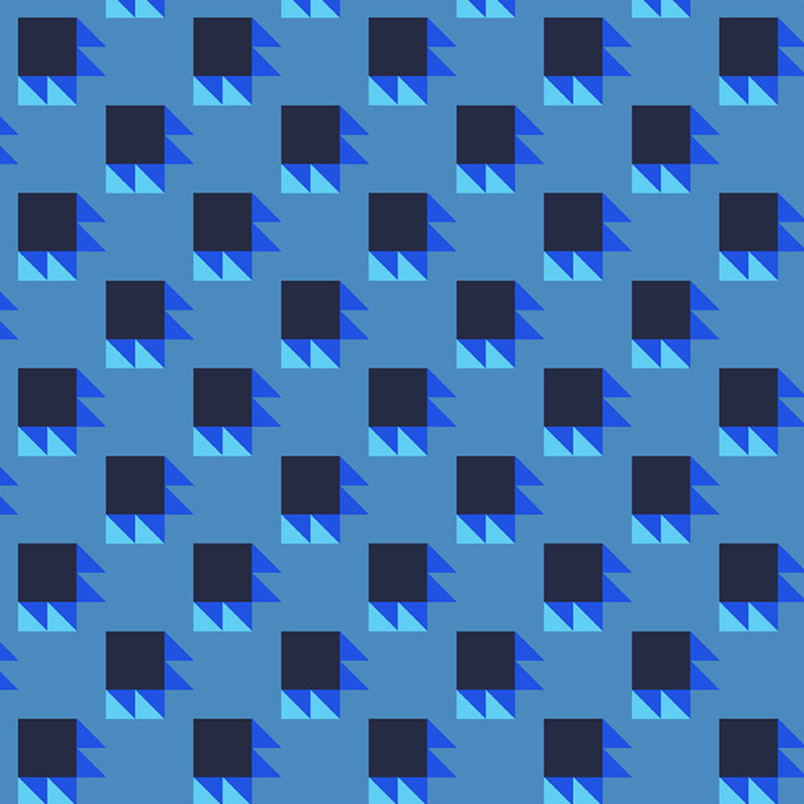 Windham Fabrics Annabel's Blenders Bear Paw True Blue