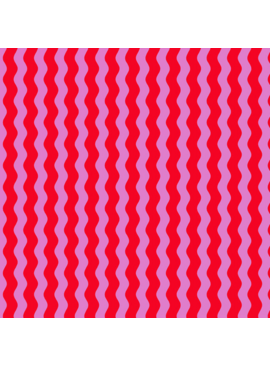Windham Fabrics Annabel's Blenders Waves Red/Pink