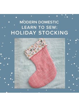 Amy Karol THREE SPOTS LEFT! Monday, November 30th, 6pm-9pm - Learn to Sew: Holiday Stocking