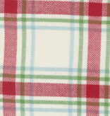 Moda 16" Christmas Toweling Natural Plaid