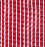 EE Schenck Striped Denim Red