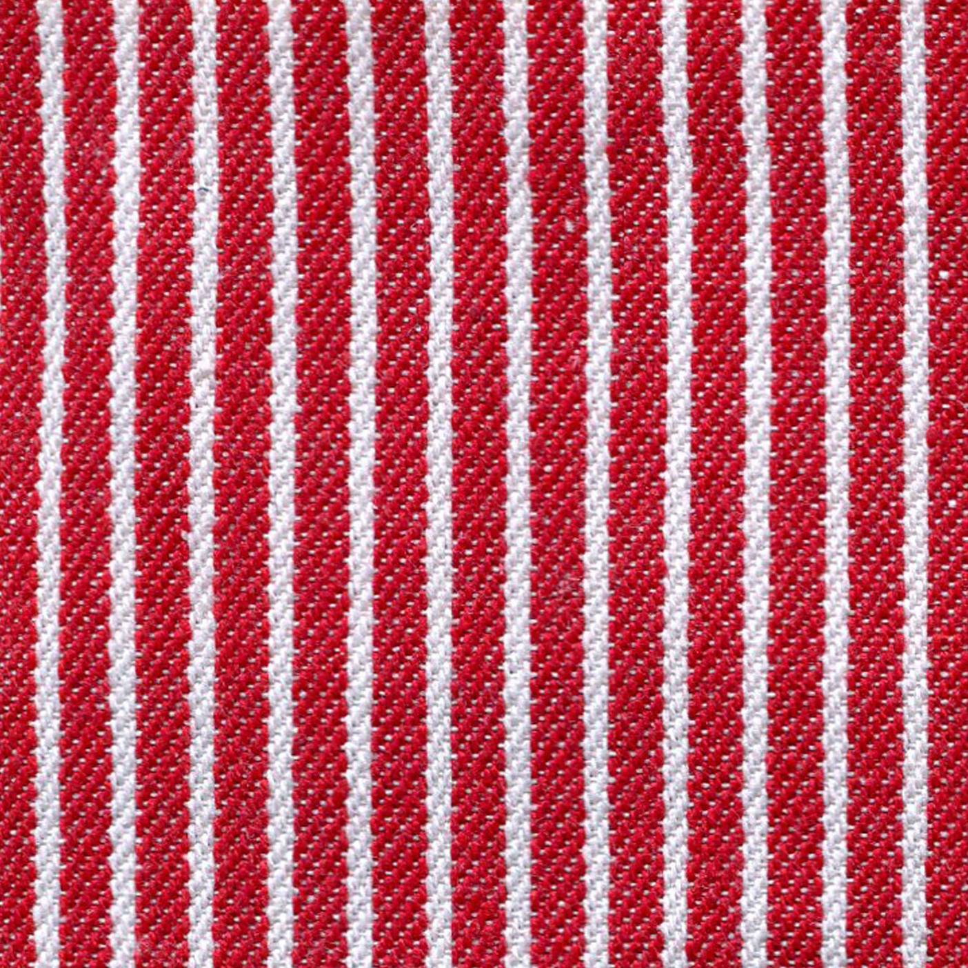 EE Schenck Striped Denim Red