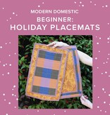 Lori Caldwell Beginner: Holiday Placemats, Sunday, December 13th, 5pm-9pm