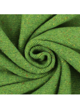 Italian Wool Silk Sweater Knit Avocado Green