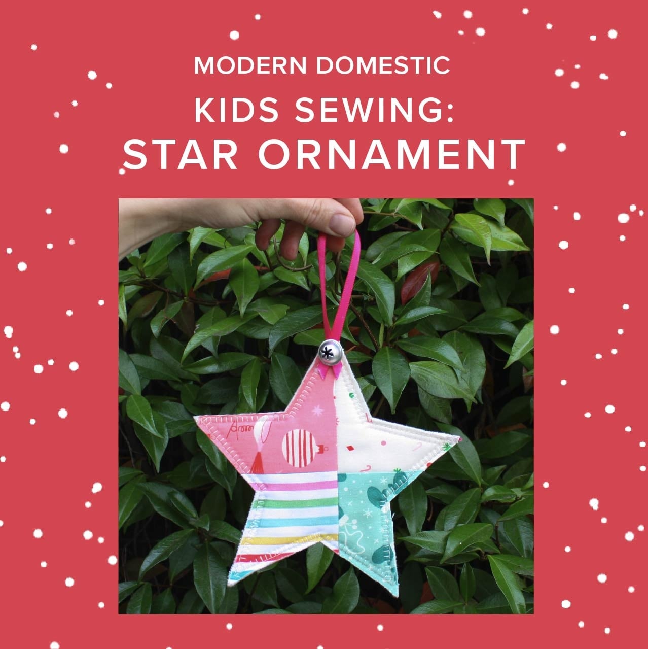 Susan Iannucci Marcu Kids Sewing Class: Star Ornament! Monday, December 21st, 10am-1pm