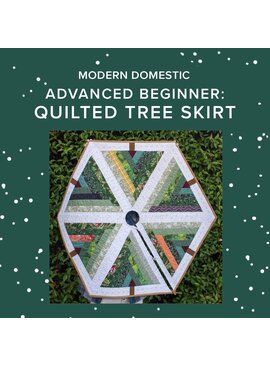 Courtney Zerizef Sundays, November 1st, 8th, 15th & 22nd, 4pm-6:30pm - Advanced Beginner: Quilted Tree Skirt