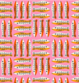 Ruby Star Society 1 800 Calico Little Sardines Lucky Pink