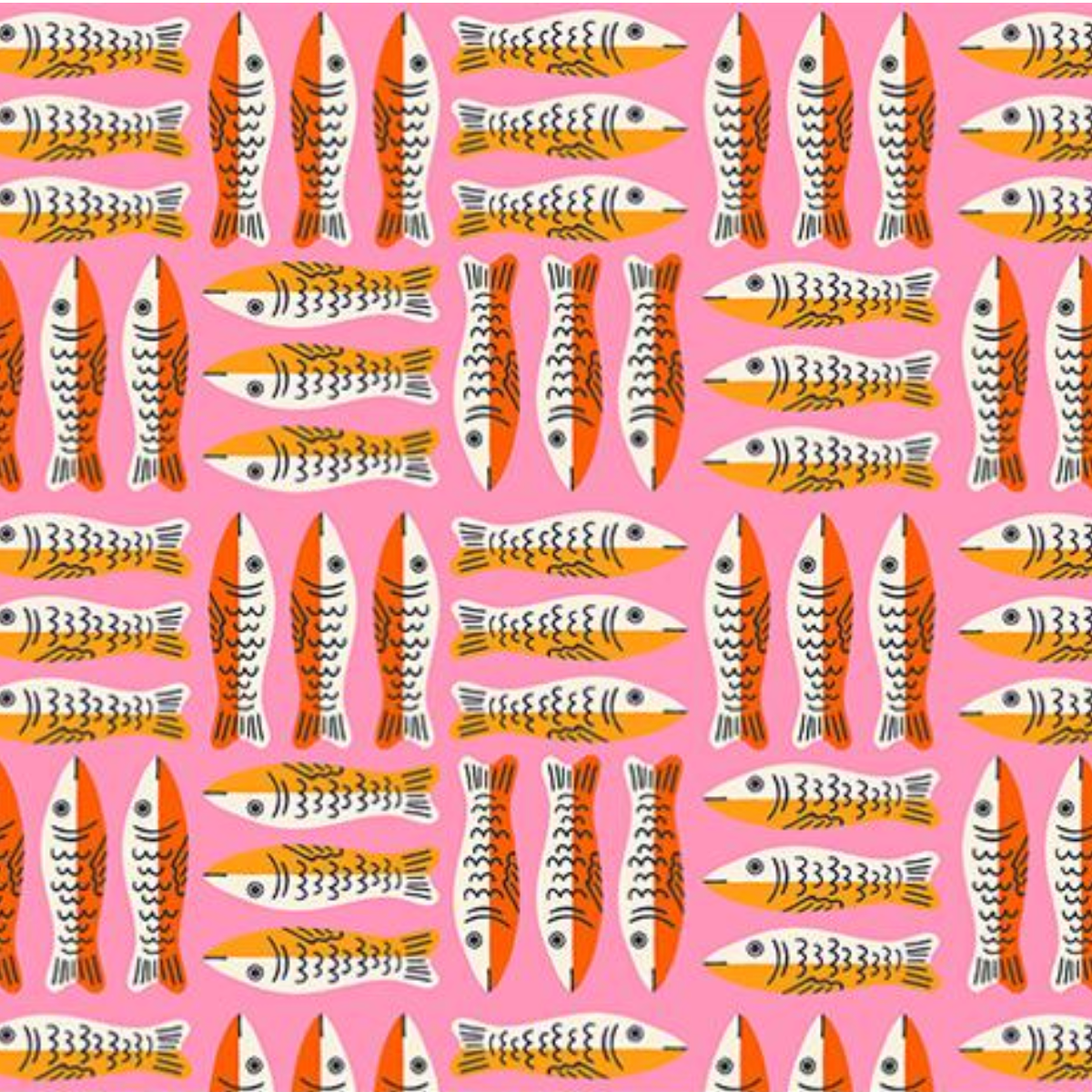 Ruby Star Society 1 800 Calico Little Sardines Lucky Pink