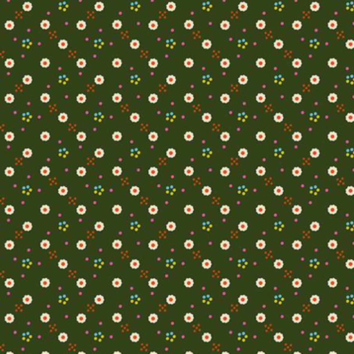Ruby Star Society 1 800 Calico Bandana Mossy