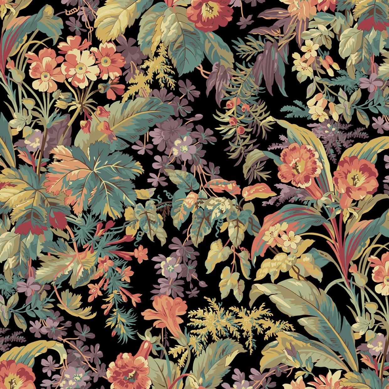 Andover Secret Stash Favorites Amber Foliage Shadow