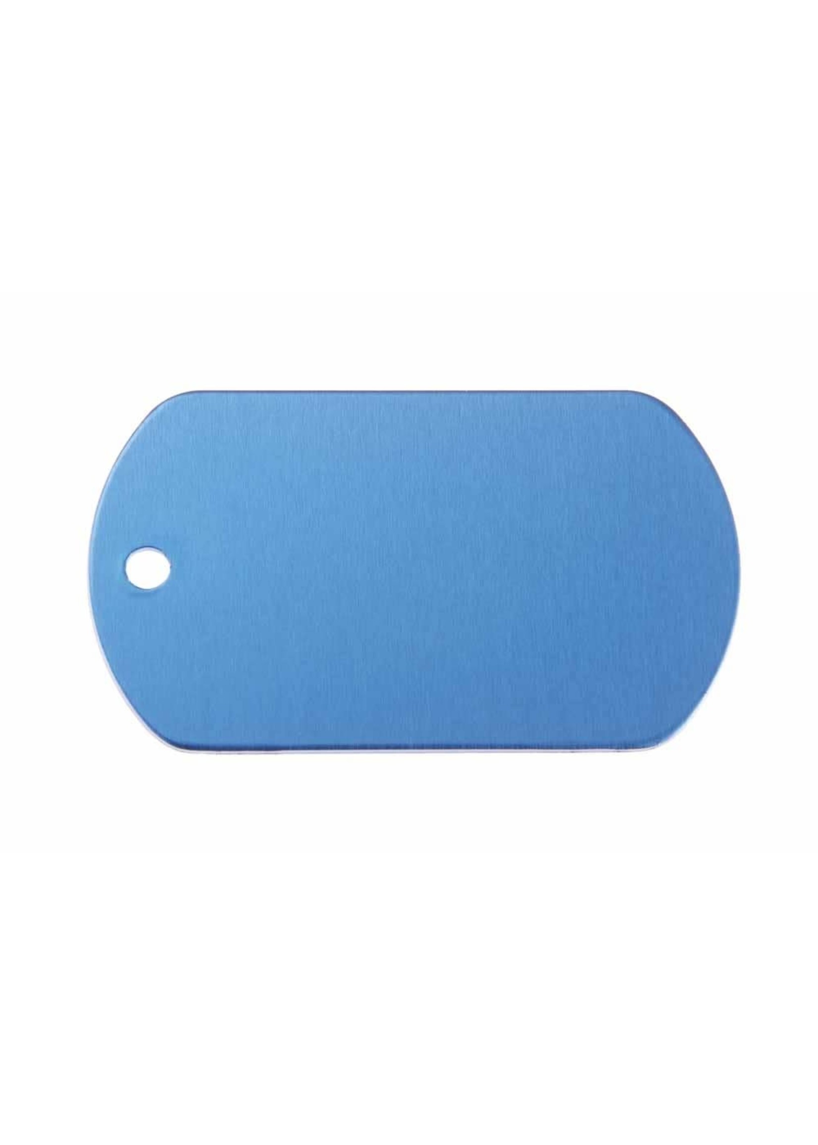 Anodized Aluminum Military Tag