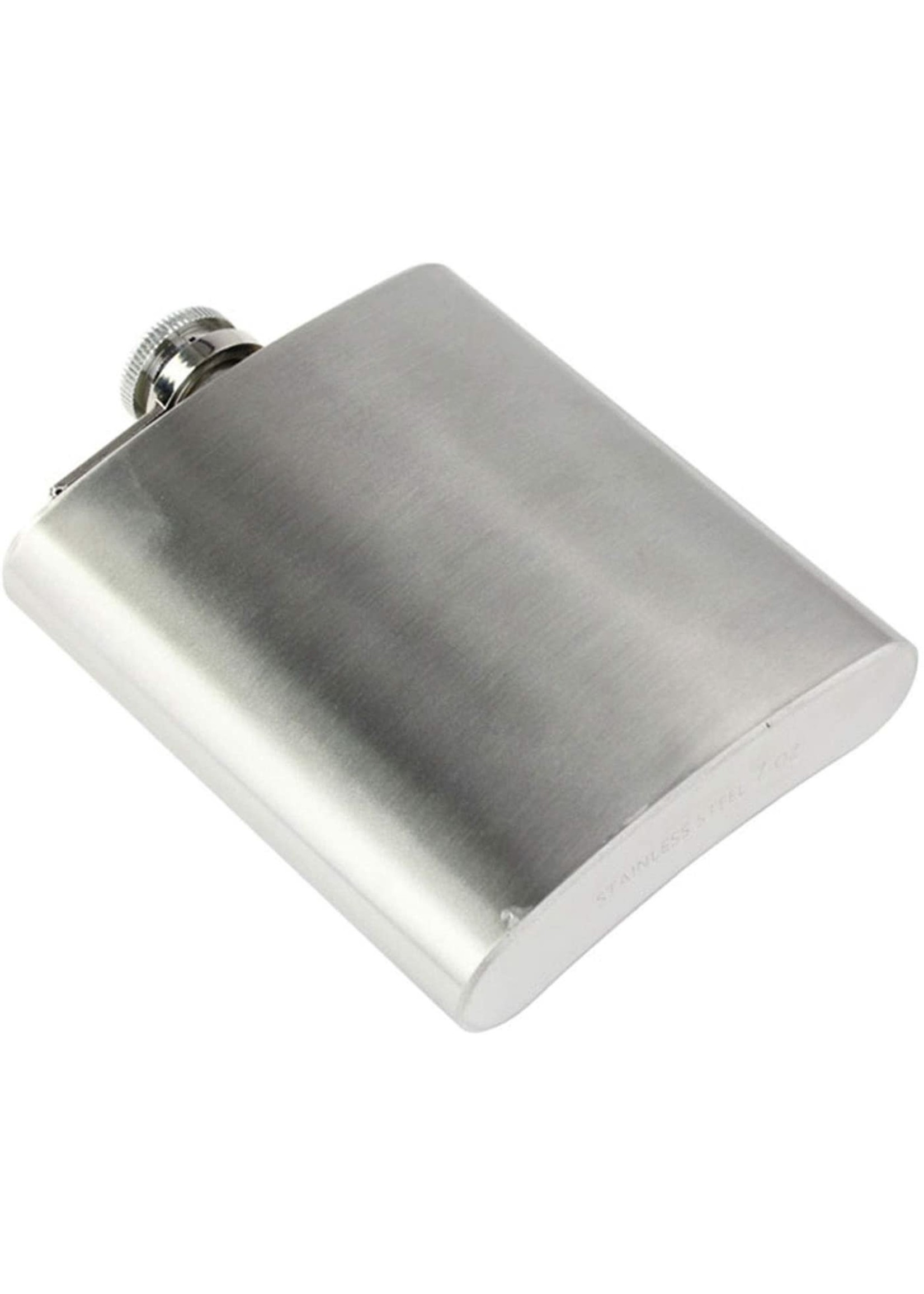 8 oz Stainless Steel Flask - HBA Engraving & More Inc.