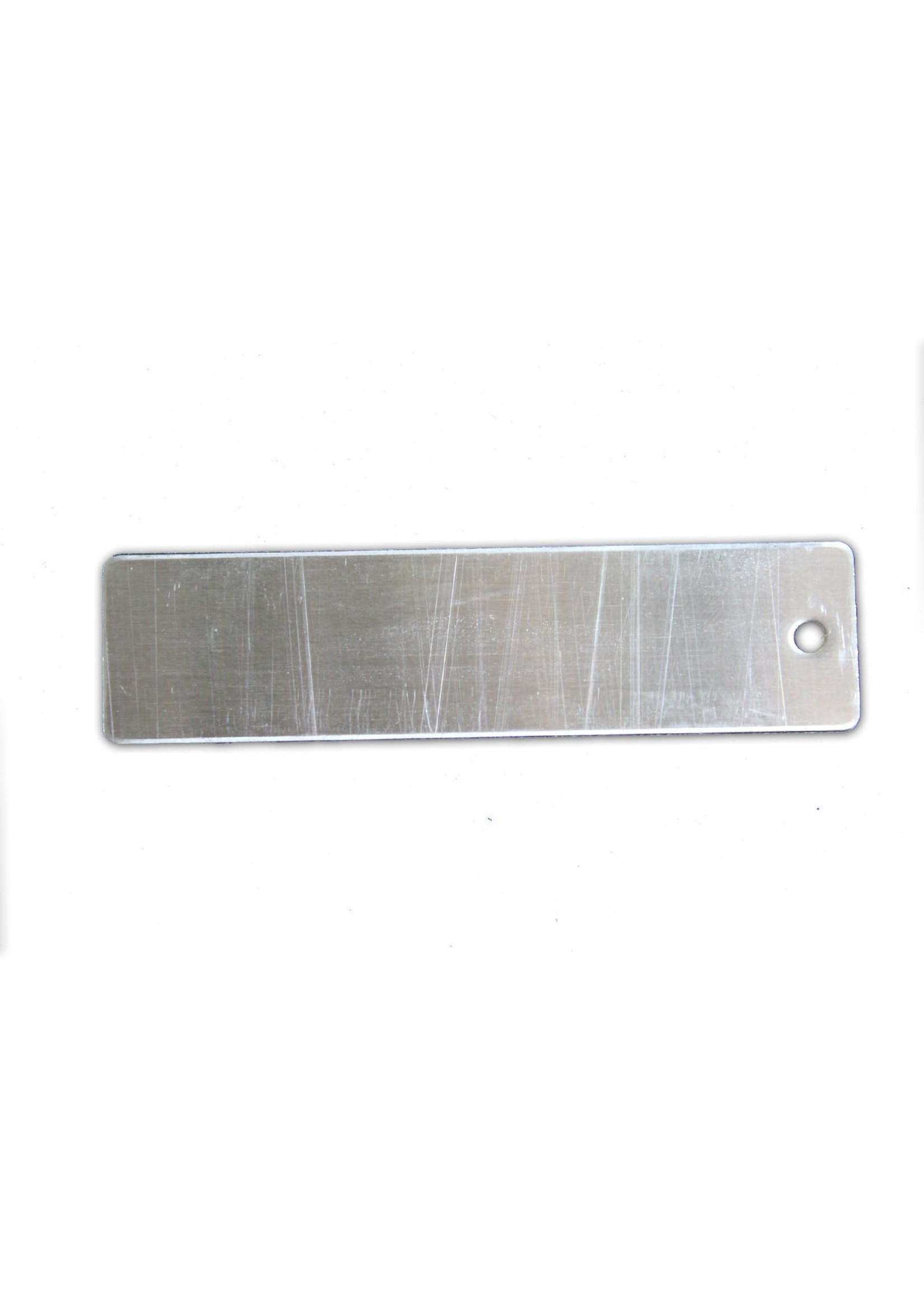 3/4" x 3" Cable Tag with 1/8" Hole, #304 SS