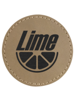 Round Leatherette Patches